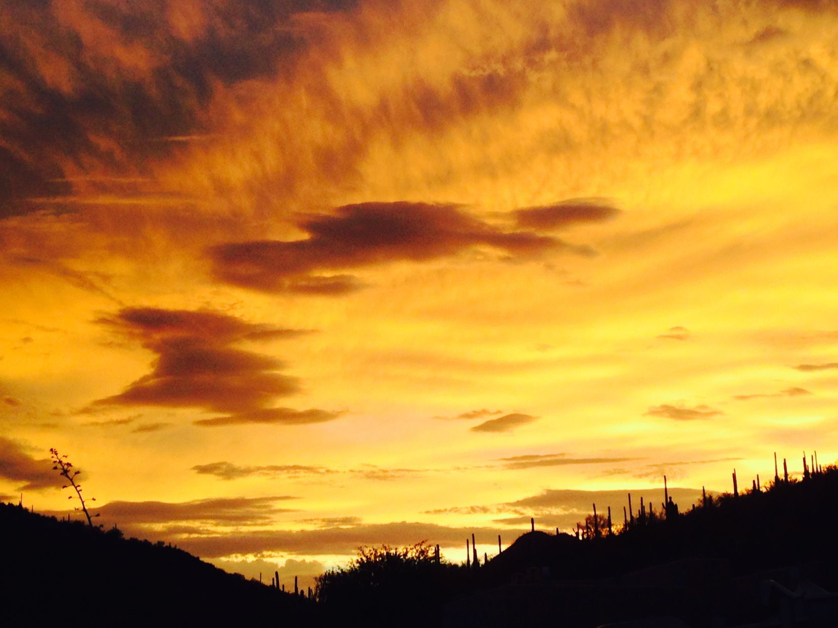 Sunset from Starr Pass Resort